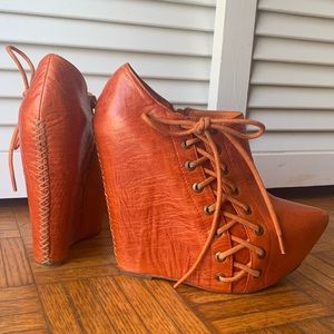 Jeffrey Campbell Zup Wedge Platform